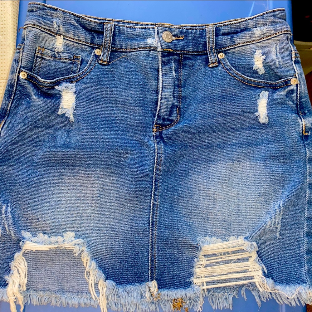 Jean skirt